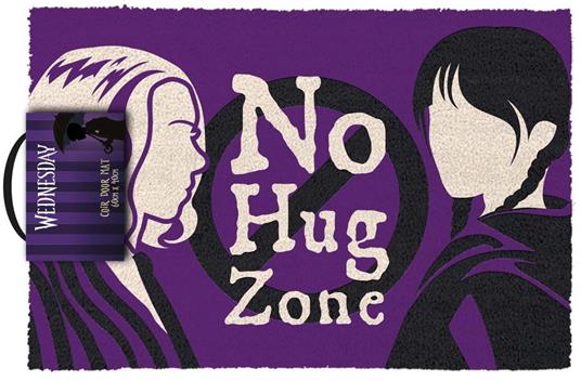 Zerbino Wednesday No Hug Zone Cm 60X40 - Gp86603 Zerbino Wednesday No Hug Zone Cm 60X40 - Gp86603